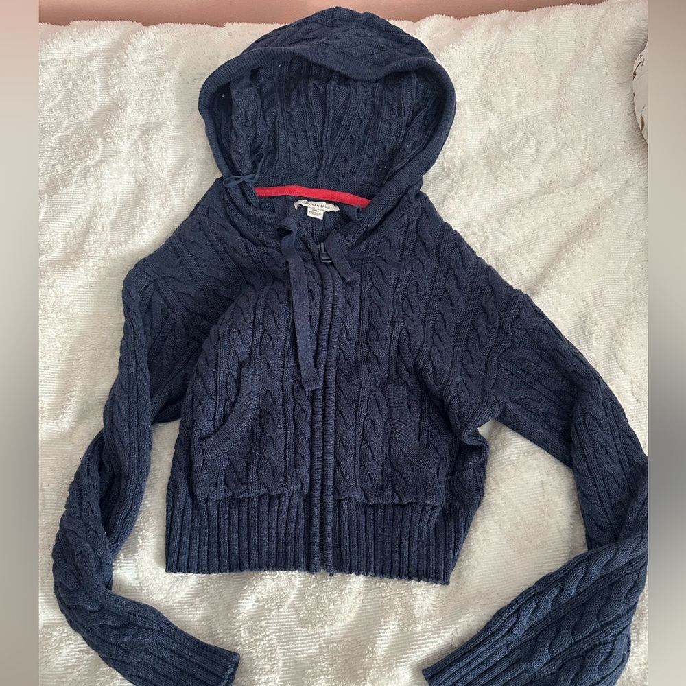 Blue American Eagle Zip Up, Size Small, Unworn